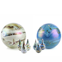 Glazen urn, “Elan Collection” 3 kleuren en 4 maten