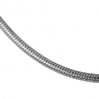 Zilveren / gouden / witgouden slangencollier, 45cm – 2.1-3.0MM