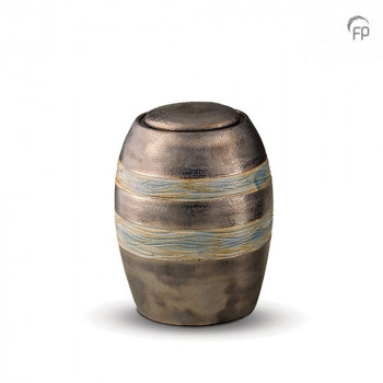 keramische-middelmaat-urn-grijs-bruin-groen-lijneneffect_ku306m_fp_funeral-products_memento-aan-jou