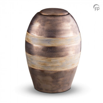 keramische-urn-grijs-bruin-groen-lijneneffect_ku306_fp_funeral-products_memento-aan-jou