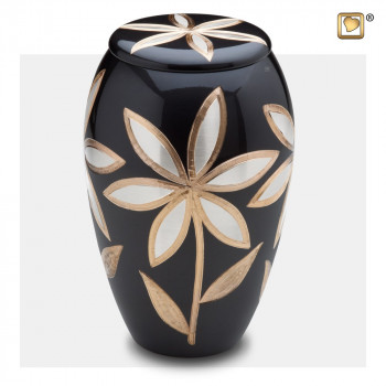 antraciet-urn-lelies-effect-goud-kleurig-parel-lillies-groot_lu-a-503