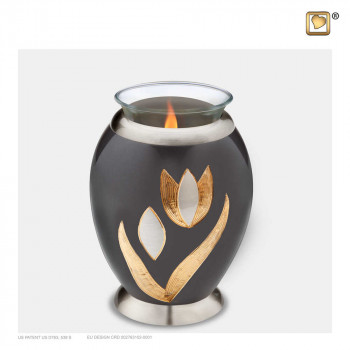 antraciet-waxinelicht-urn-gravering-tulp-effect-goud-kleurig-parel-tulip_lu-t-502