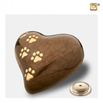 urn-hartvorm-bruin-parel-effect-hondepoot-goudkleur-heart-pearlescent-bronze-medium-sluitschroef_lu-p-639m