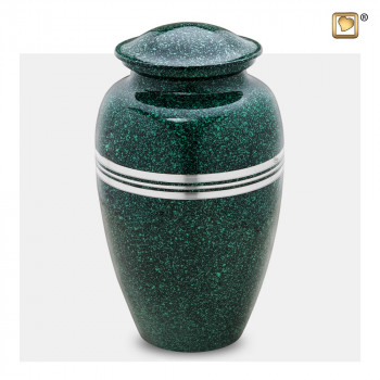 urn-smaragd-gespikkeld-kleurige-mat-geborsteld-zilverkleurig-effect-speckled-emerald_lu-a-213