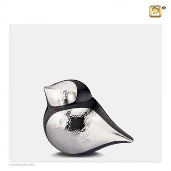 antraciet-kleurige-mini-urn-klassieke-mannetjes-vogel-glanzend-gehamerd-zilver-effect-soudbird-male-klein_lu-k-560