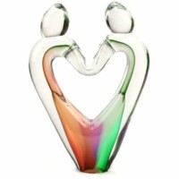 Glazen urn, Love, 2 kleurvarianten-U34