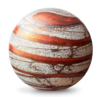 Glazen bol urn, “Elan Collection” Terra, 4 maten-E01LT