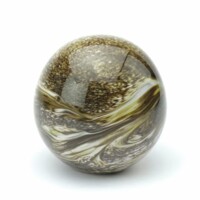 Glazen urn, “Elan Marble earth”, 3 maten-E01ME