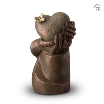 keramische-urn-bronskleurig-hartenpijn-op-zuil-3l_ugk065b