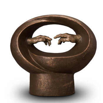 keramische-urn-bronskleurig-michelangelo-3l_ugk068b