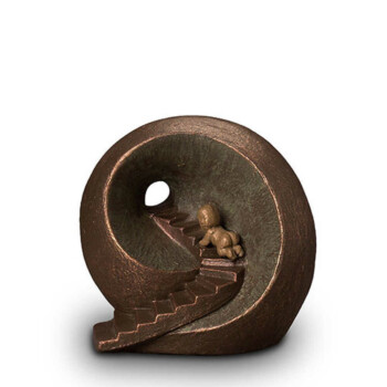 keramische-urn-bronskleurig-oneindige-tunnel-1l_ugk010a