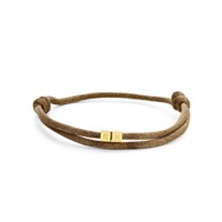 Cube, 2, inclusief armband satijn, 14kt goud, Just Franky
