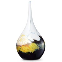 Glazen mini-urn druppel, “Elegance” E02DE