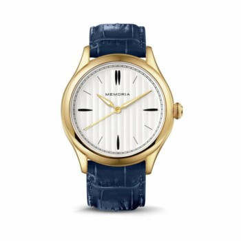 memoria-horloge-lux-gold-donker-blauw